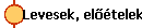 Levesek, Előételek